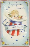 Vintage Uncle Sam baby image