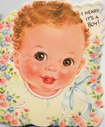 Vintage Baby Image Medium