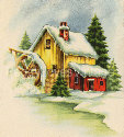 Vintage Winter Scene