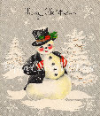 Vintage Snowman