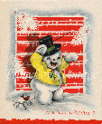 Vintage Snowman