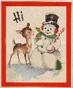 Vintage Snowmanl