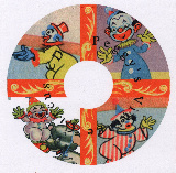 Vintage Circus CD label